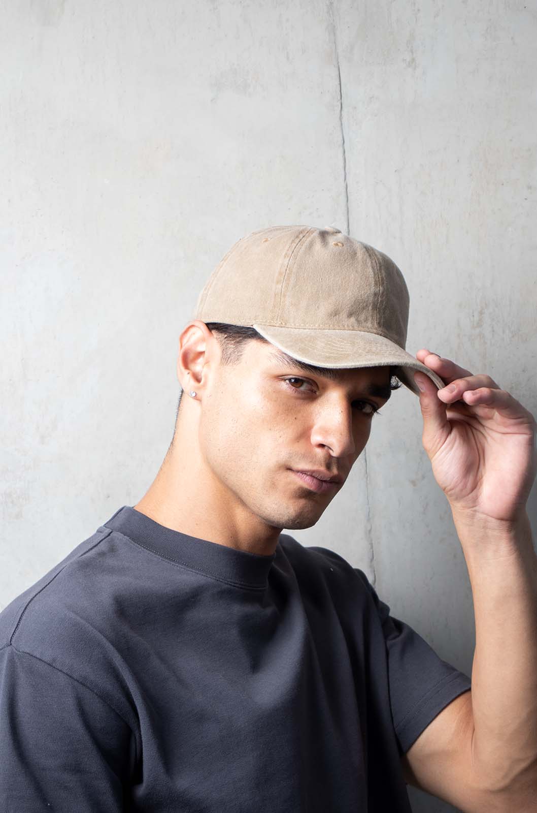 Gorra Acid Wash Khaki