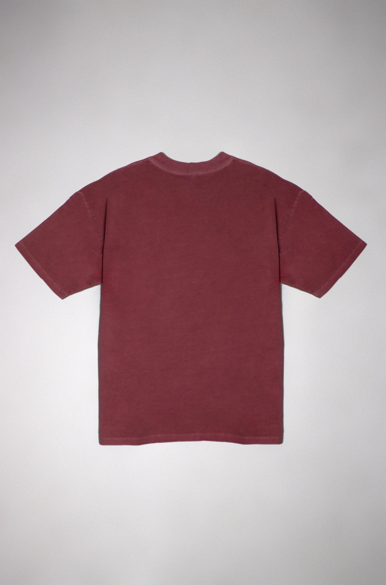 Playera Oversize Cherry Deslavado Gramaje 260