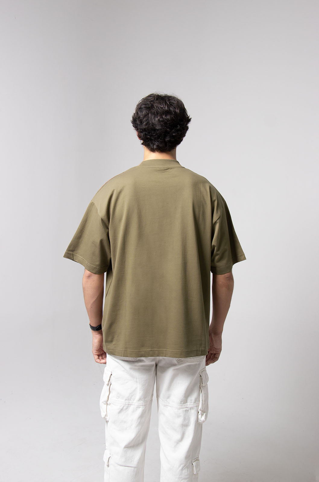 Playera Oversize Terracota Gramaje 245