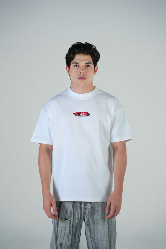 Playera Blanca Gramaje 305 Marca "JAIDD"