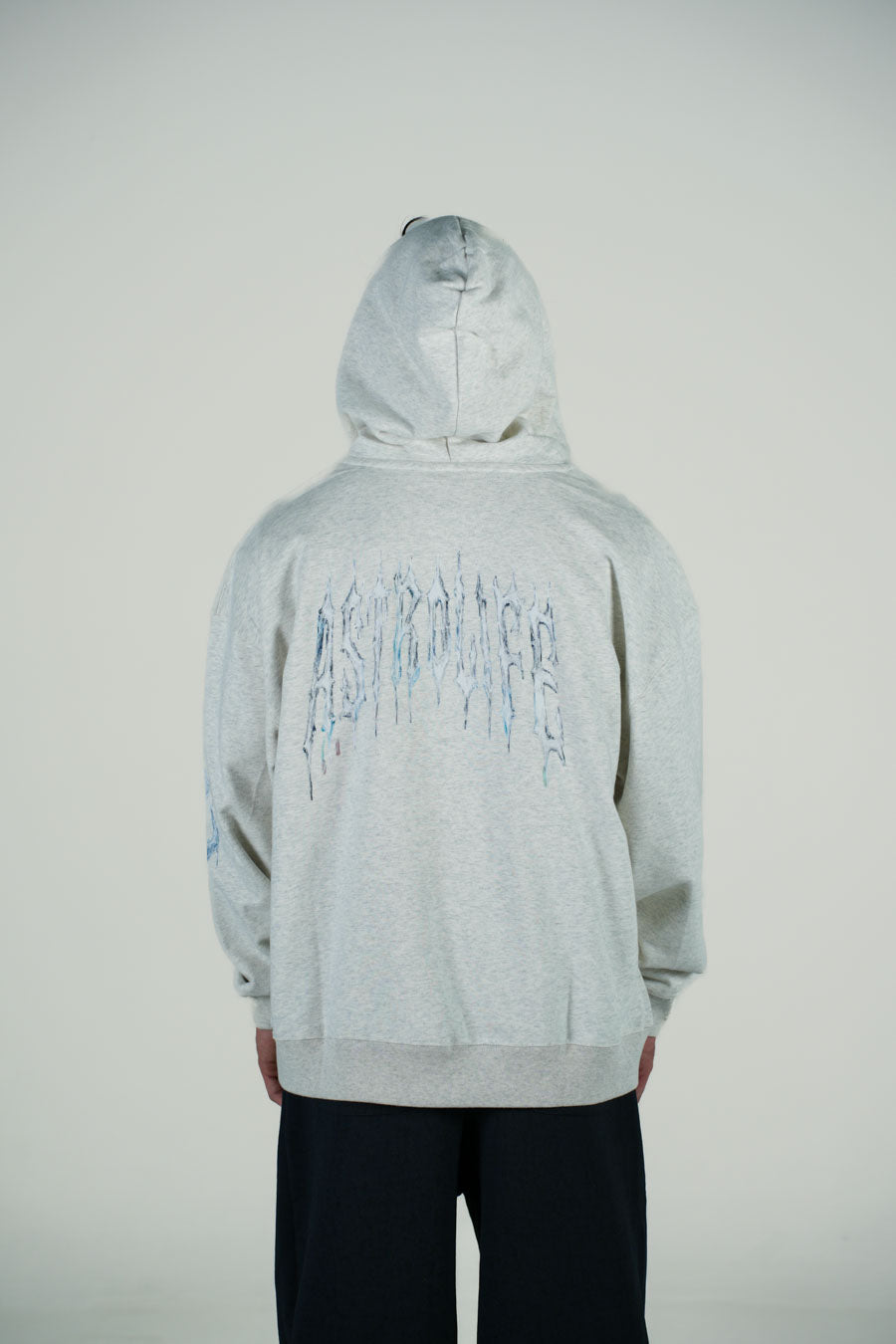 Hoodie Zipper Jaspe Gramaje 380 Marca "ASTROLIFE"