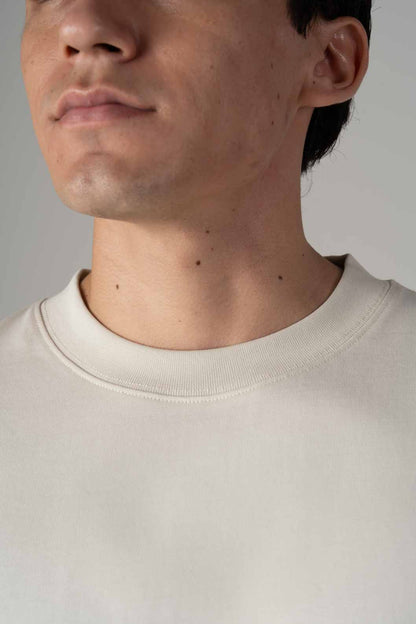 Playera Semi Oversize OFF White Gramaje 305