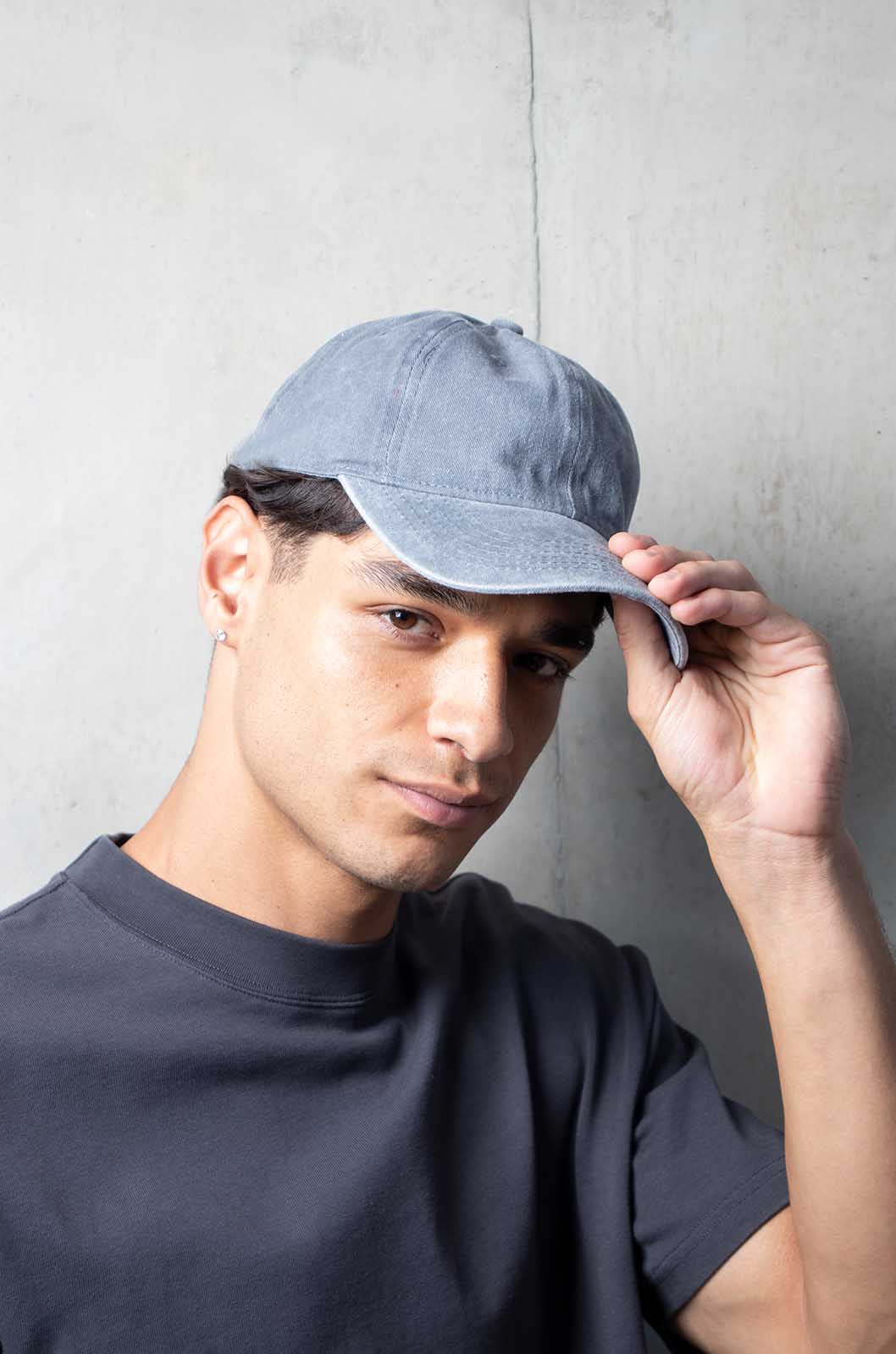 Gorra Acid Wash Gris