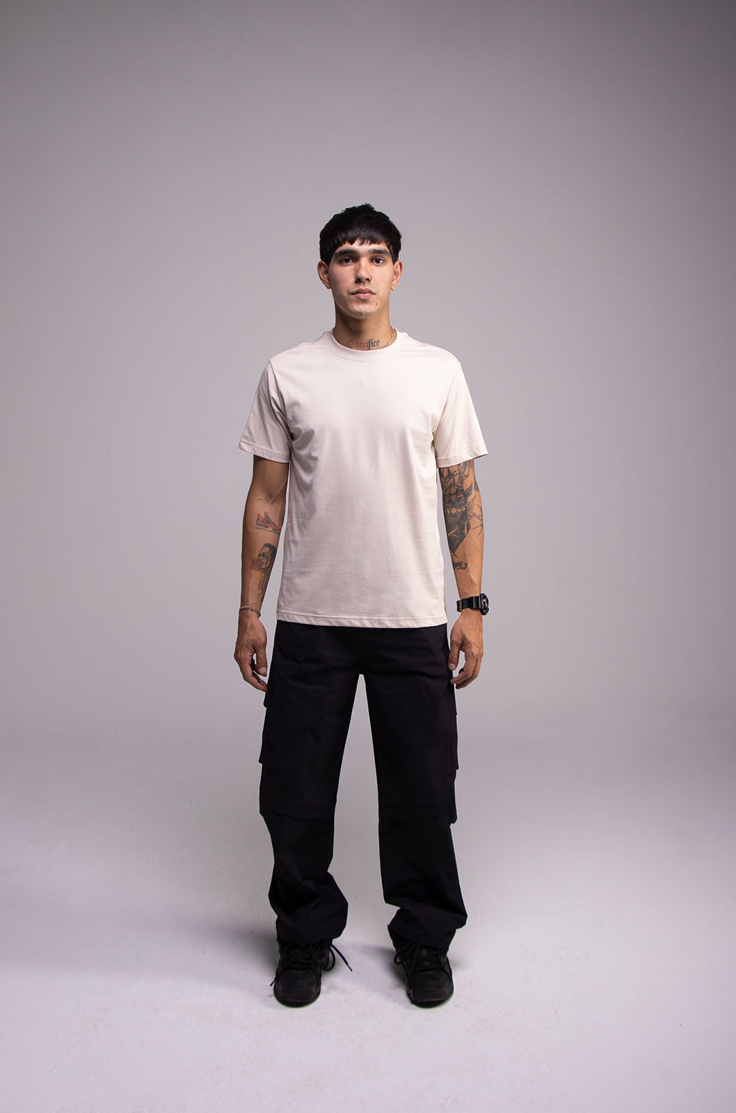 Slim 200gsm Sand Tee