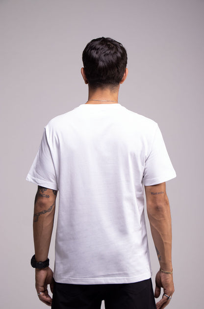 Playera Blanca Slim Fit 200 GSM