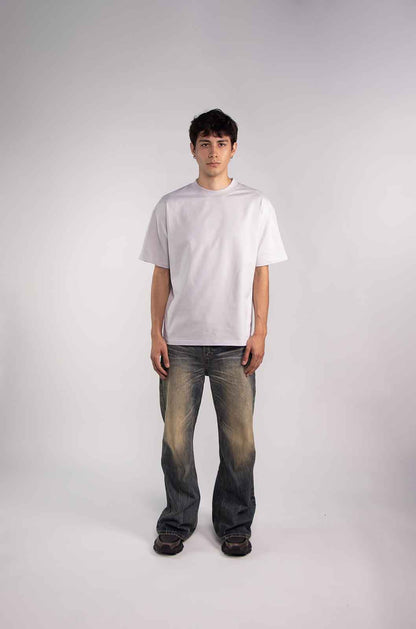 Semi Oversize 305gsm Cloud Grey Tee