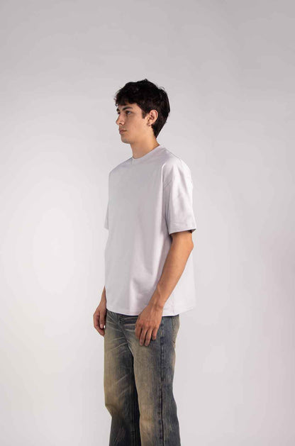 Semi Oversize 305gsm Cloud Grey Tee