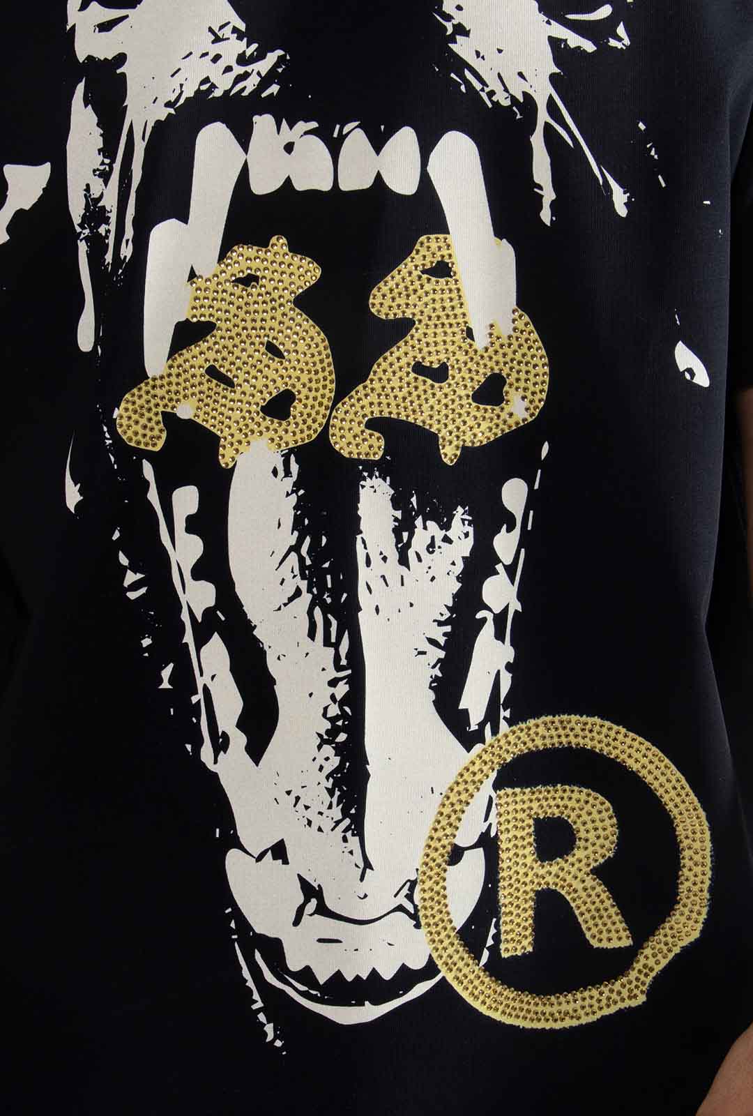 Playera "Ethernal Hunger" 305 Gsm Negra