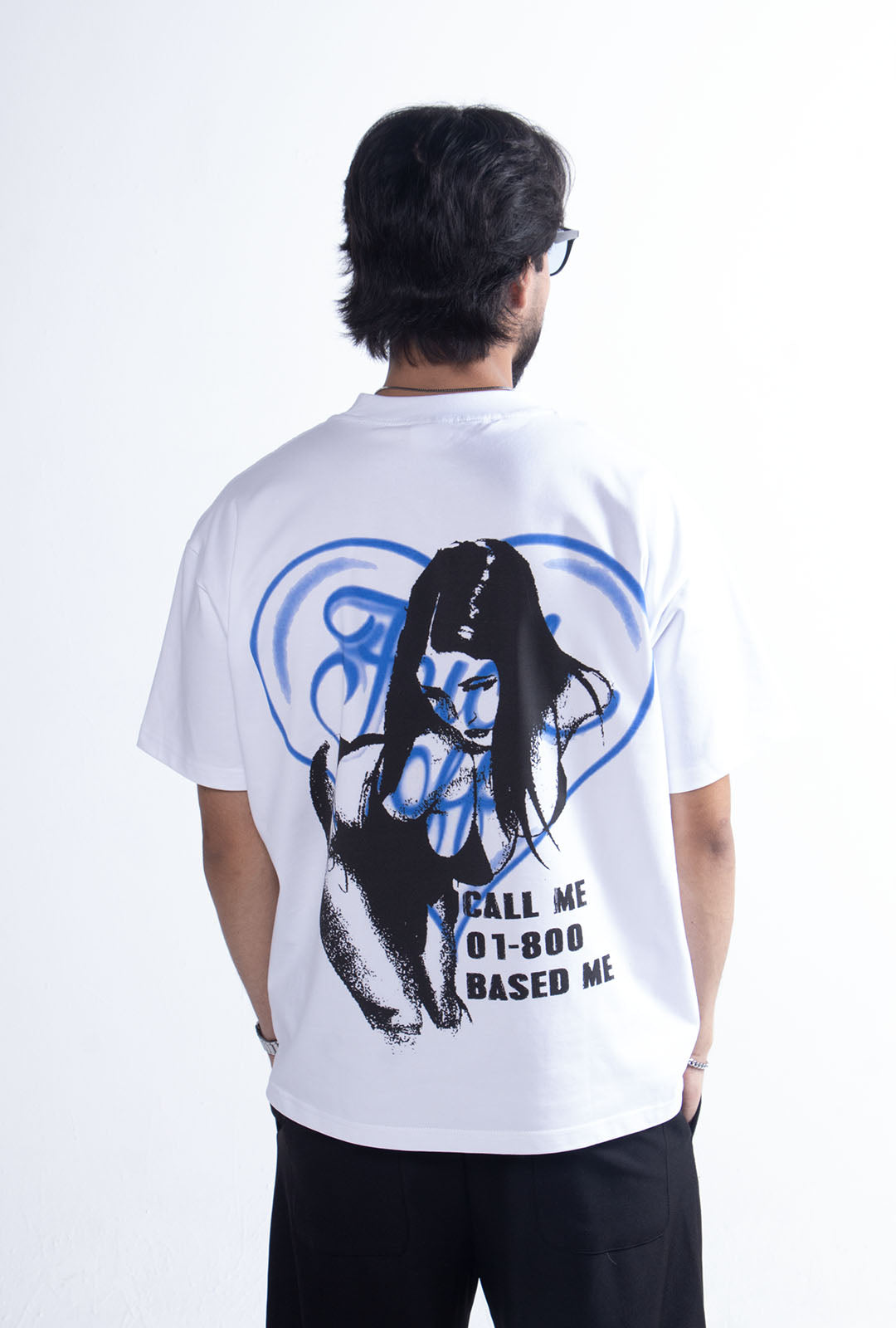 Playera "Desire" 305 Gsm Blanca