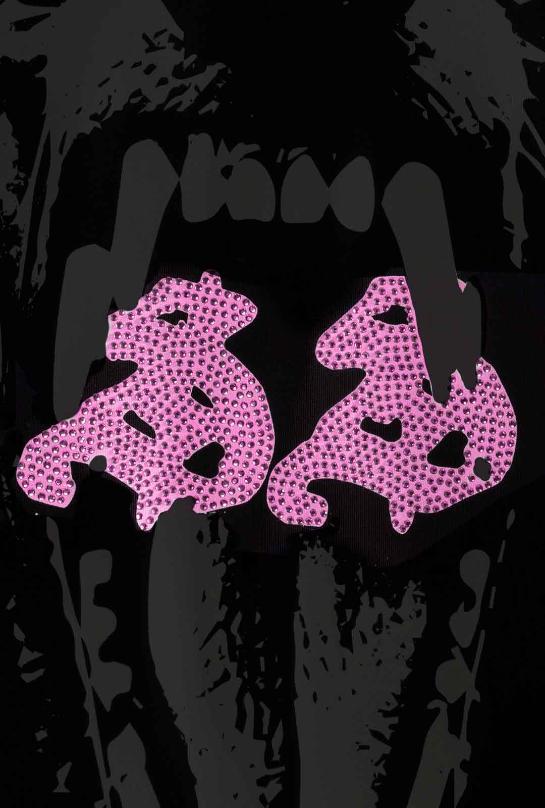 Playera "Ethernal Hunger" Pink Edition 305 Gsm Negra