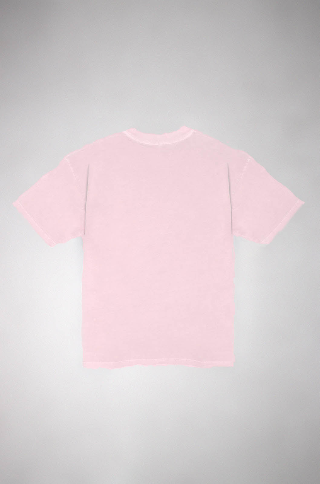 Playera Oversize Rosa Deslavado Gramaje 260