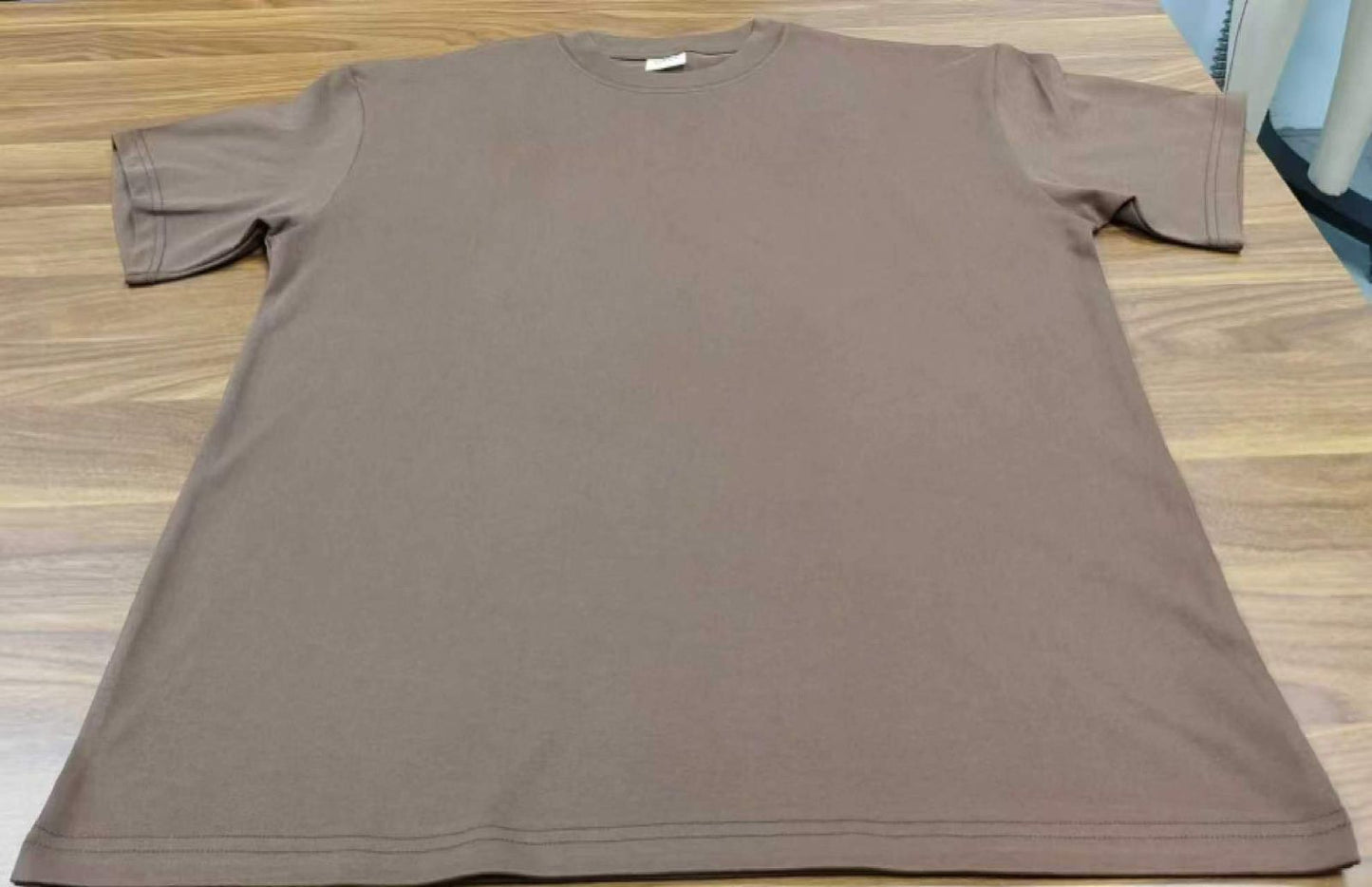 Playera Semi Oversize Coffee Gramaje 305